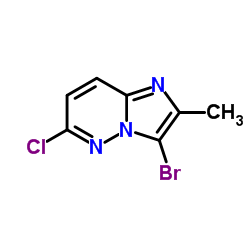 6-chloro-2-methyl-3-bromo-imidazo[1,2-b]pyridazine